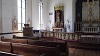 The left side of the interior